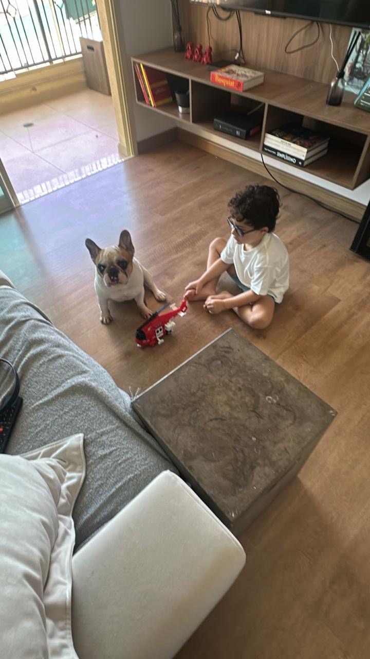 Em casa
